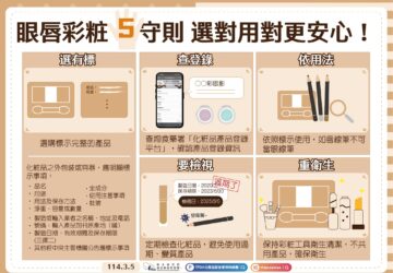 粧出質感魅力，眼唇彩粧守則